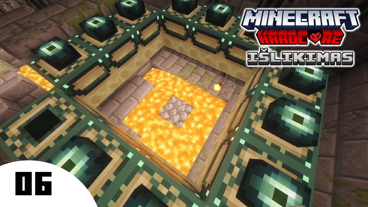 Minecraft Hardcore Išlikimas (6) - RADOM STRONGHOLD'A