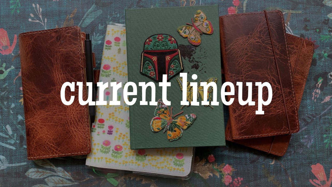 Planner and Journal Lineup ~ August 2021