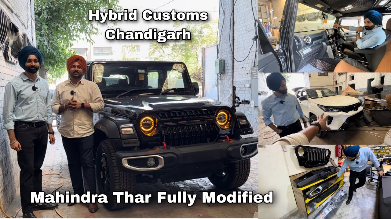Mahindra Thar | Fully Modified By @HybridCustoms  Many More Things