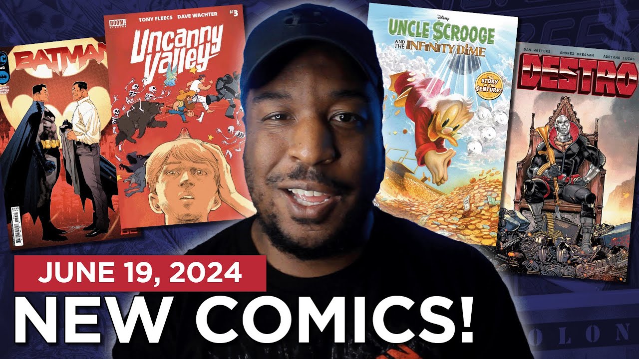 NEW COMIC BOOK DAY 6/19/24 | DESTRO #1, UNCLE SCROOGE AND THE INFINITY DIME, UNCANNY VALLEY #3