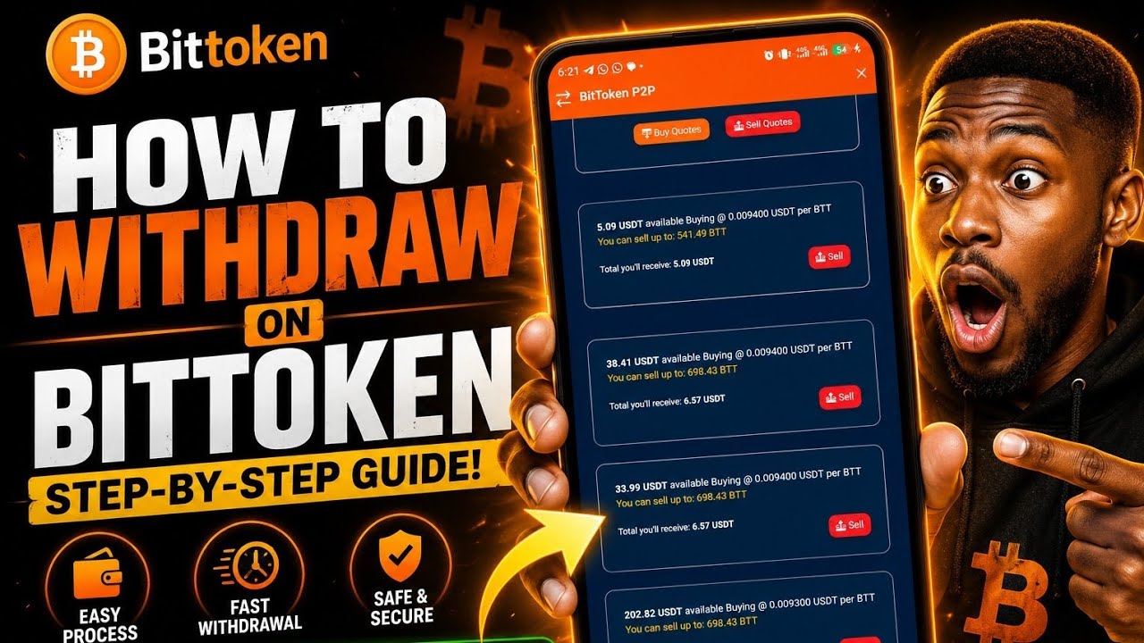 HOW TO WITHDRAW FROM BITTOKEN (Step by Step guide)