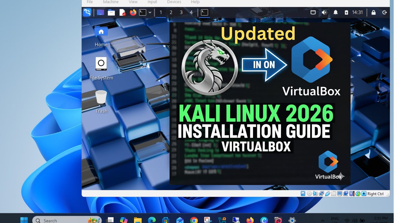 How To Install Kali Linux 2026 in VirtualBox (2026 UPDATED✅)