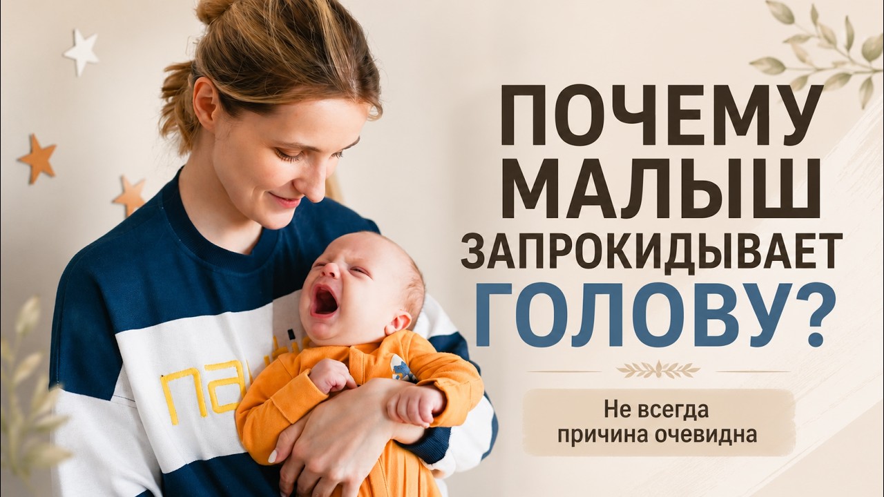 Ребенок выгибается, запрокидывает голову, а причина проста… Не делайте так!