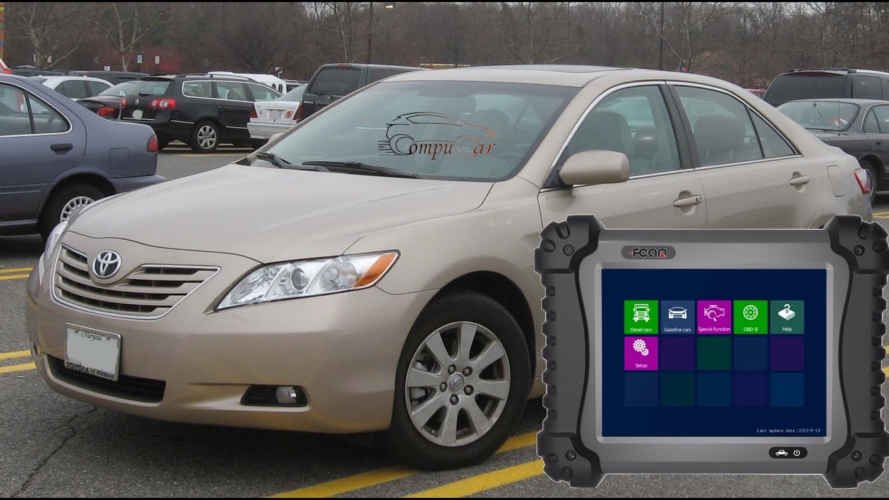 Fcar F5-w على سيارة Camry Toyota 2007 - Special function !
