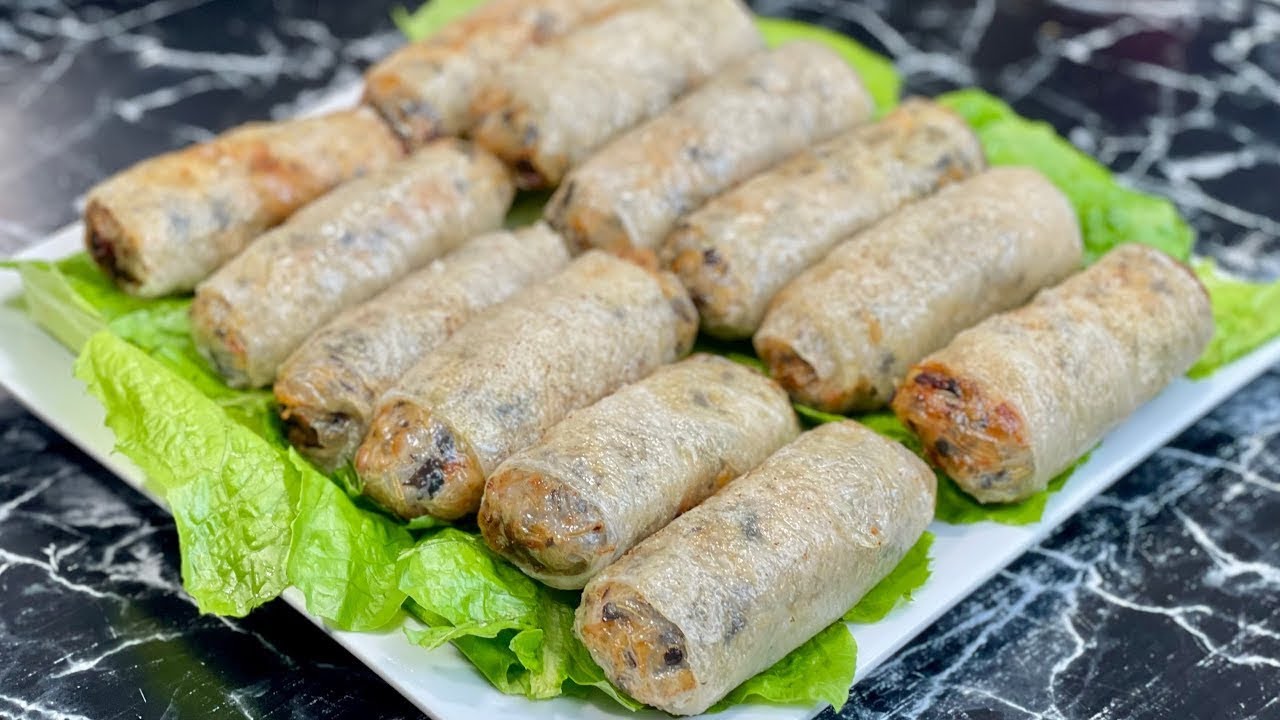 Ma RECETTE DES NEMS AU POULET SUPER FACILE ET RAPIDE À FAIRE 🤤