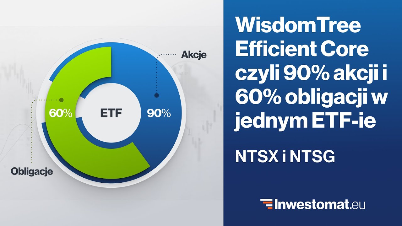 Inwestycja 100 zł - wartość 90 zł akcji + 60 zł obligacji? WisdomTree Efficient Core