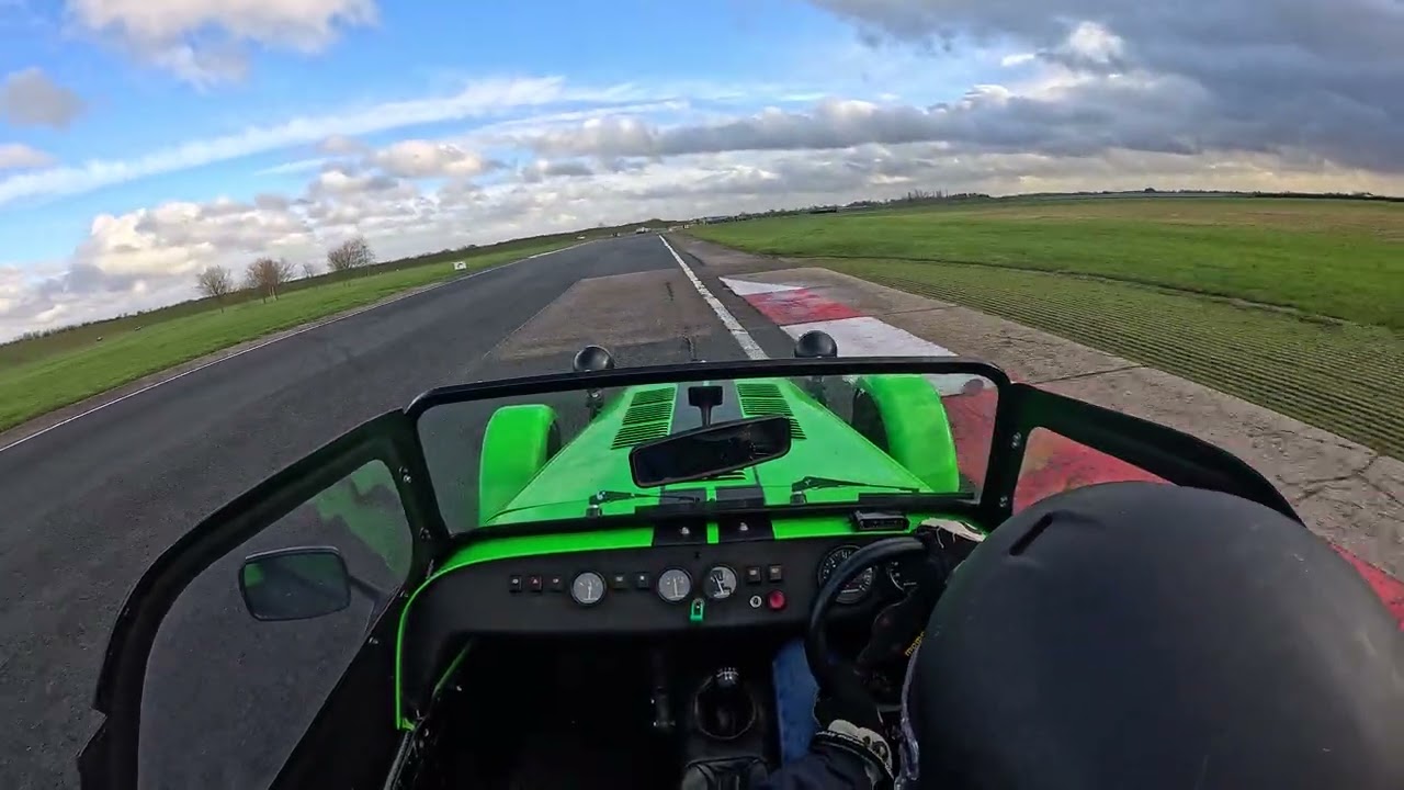 Bedford Autodrome GT layout 31/01/26 Caterham SuperSport