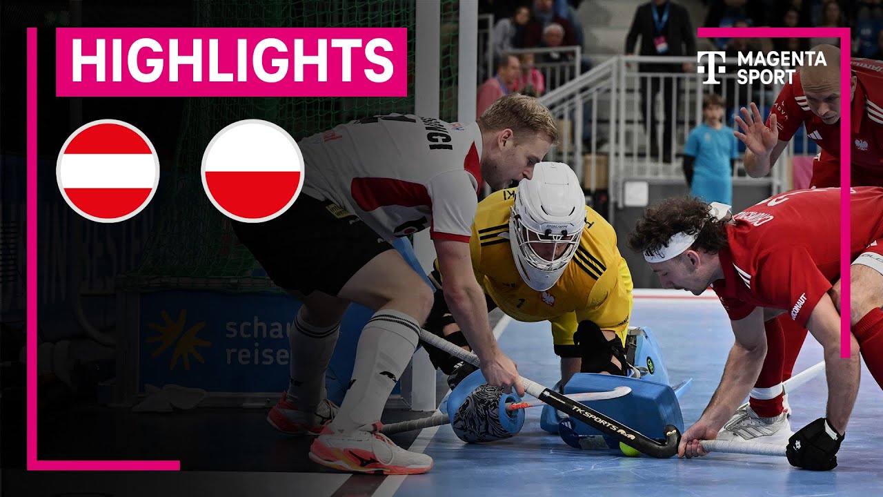 Österreich - Polen | Hallenhockey-EM, Herren I MAGENTA SPORT