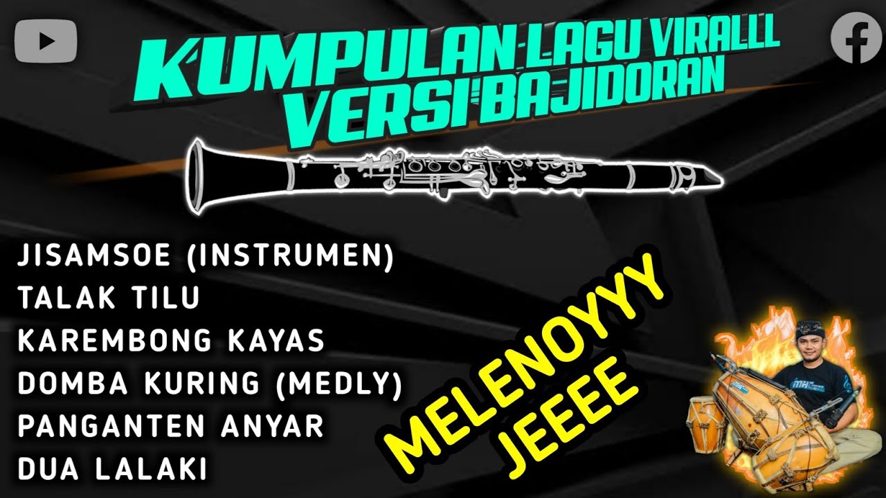 KUMPULAN LAGU VIRALLL 2023 VERSI BAJIDORAN || PAKAI SULING TANJI JEEE || LIVEAUDIORECORD