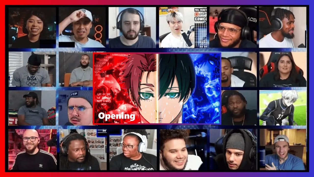 Blue Lock Season 2 Opening Reaction Mashup | ブルーロック