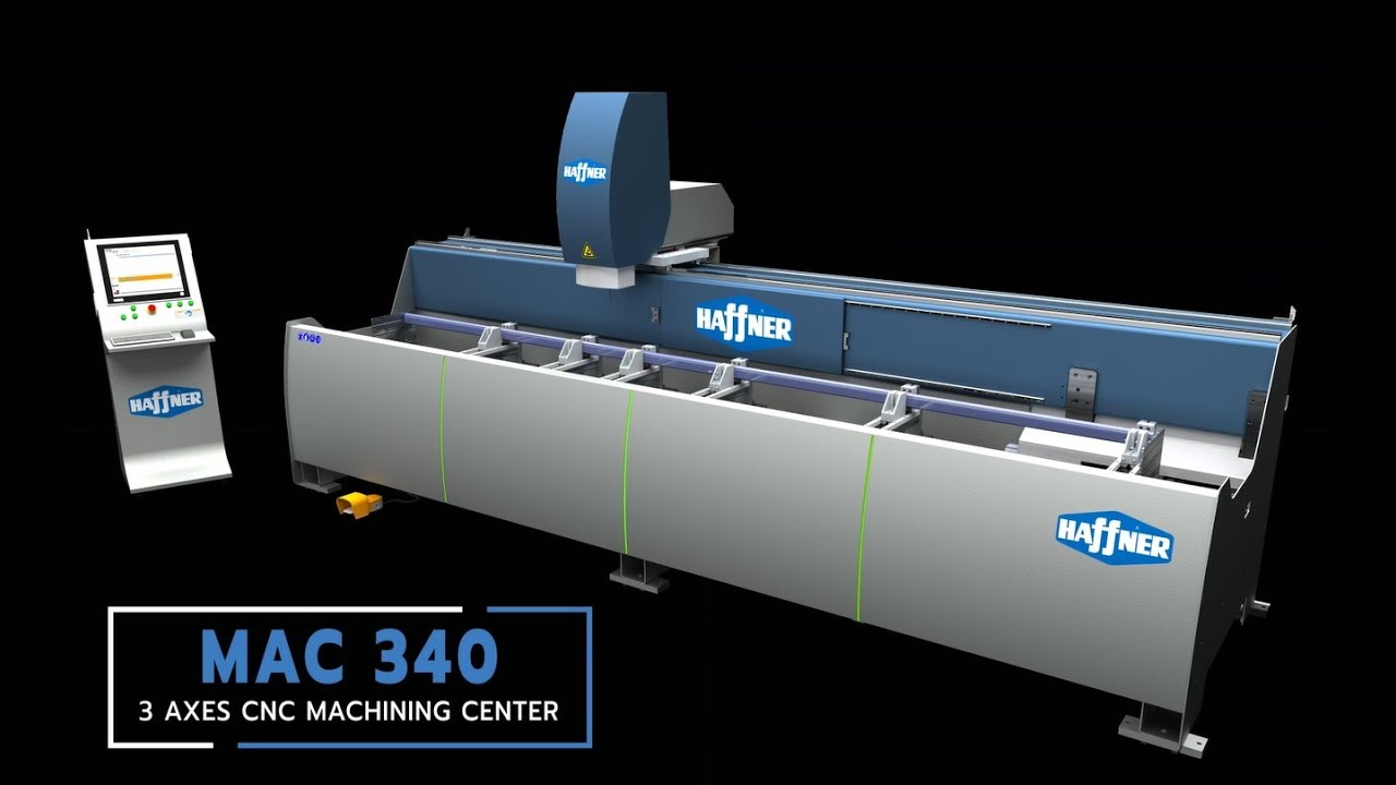 MAC 340 Profile Machining Center Profil İşleme Merkezi #Aluminum