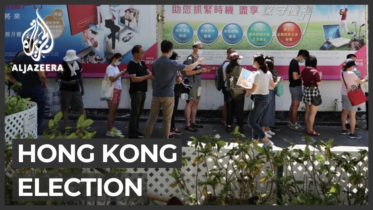 Hong Kong opposition holds primary to pick election candidates
