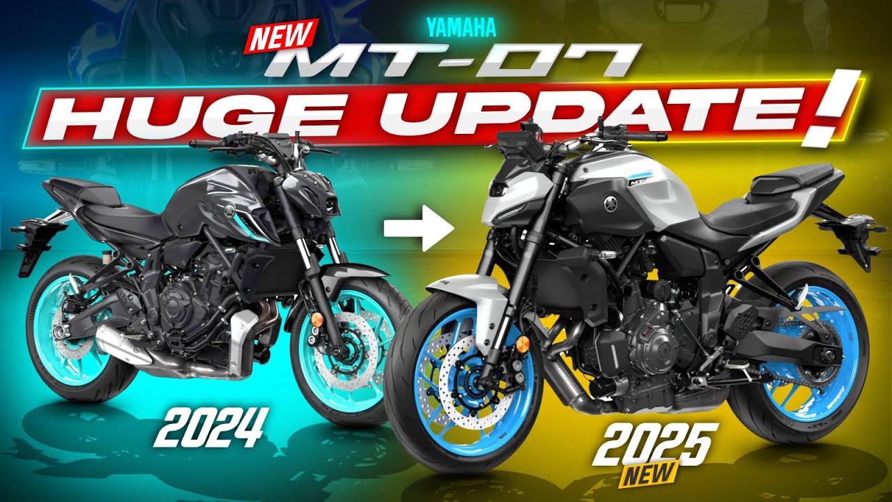 НОВЫЙ 2025 против СТАРОГО Yamaha MT-07 ┃ Большие изменения, но вы можете быть разочарованы...