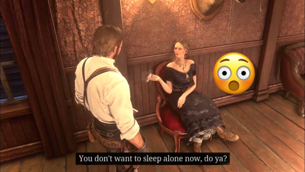 RDR2 Saloon Girls Don’t Hold Back With Arthur 😳