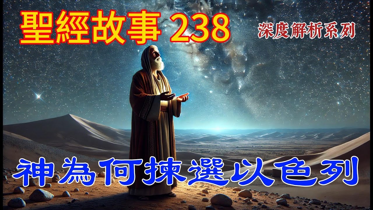 神為什麼揀選了以色列？不是埃及，也不是希臘，祂在想什麼？【#聖經故事/#圣经故事 第238期】