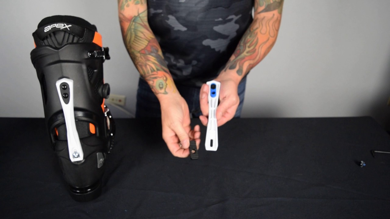 APEX SKI BOOTS Forward Lean Adjustment Guide
