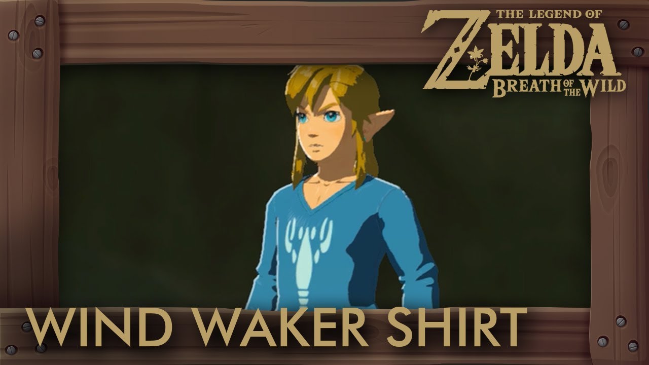 Zelda Breath of the Wild - Island Lobster Shirt Location (Wind Waker Shirt)