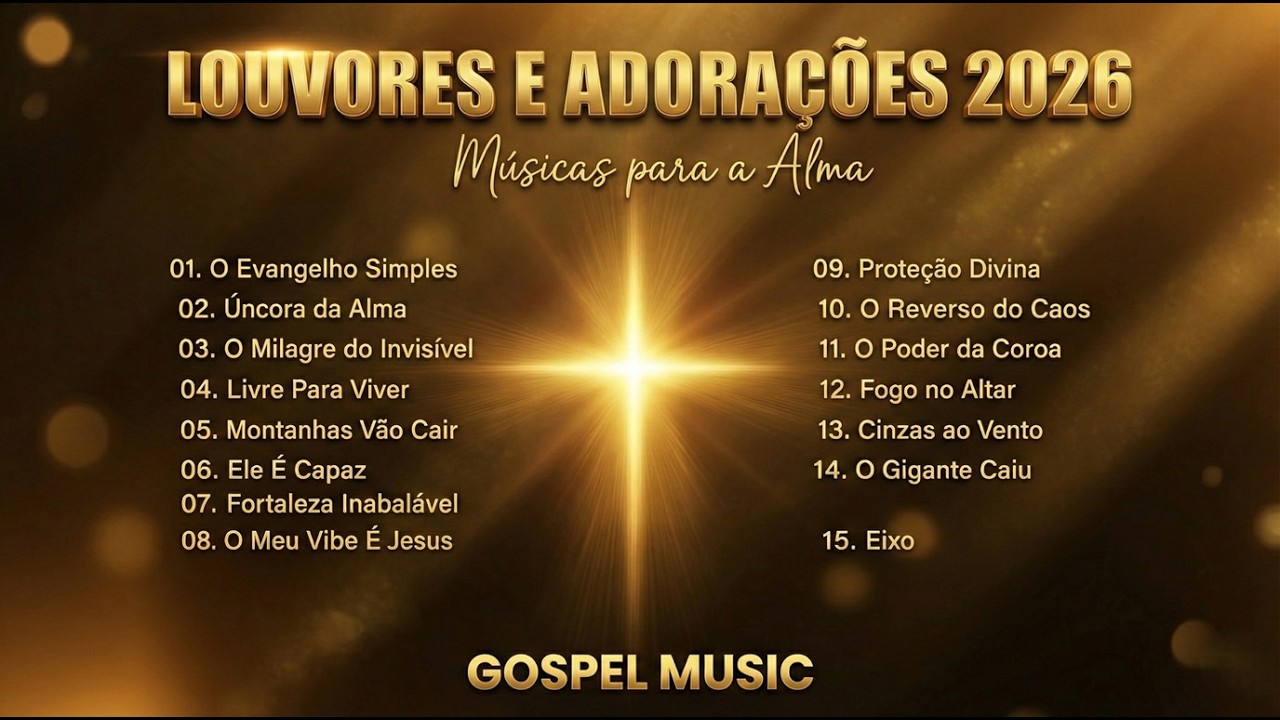 Louvores de Adoração 2026: As Melhores Músicas Gospel do Ano para Renovar a Fé e Tocar a Alma