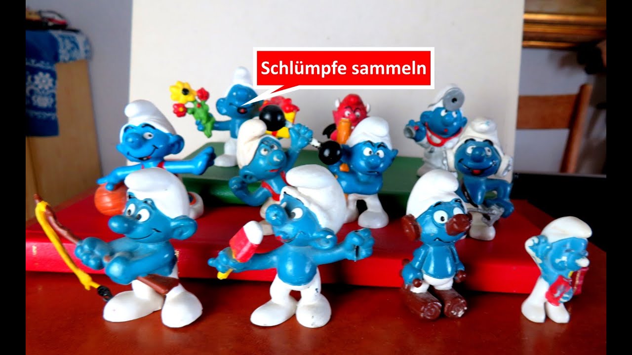 Schlümpfe sammeln - Einführung in das Sammeln von Schlumpffiguren