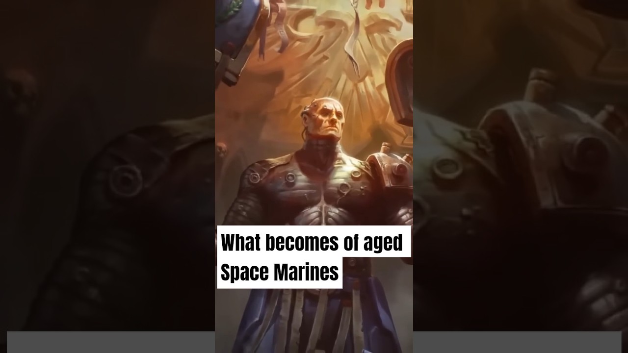 What becomes of aged Space Marines #warhammer40k