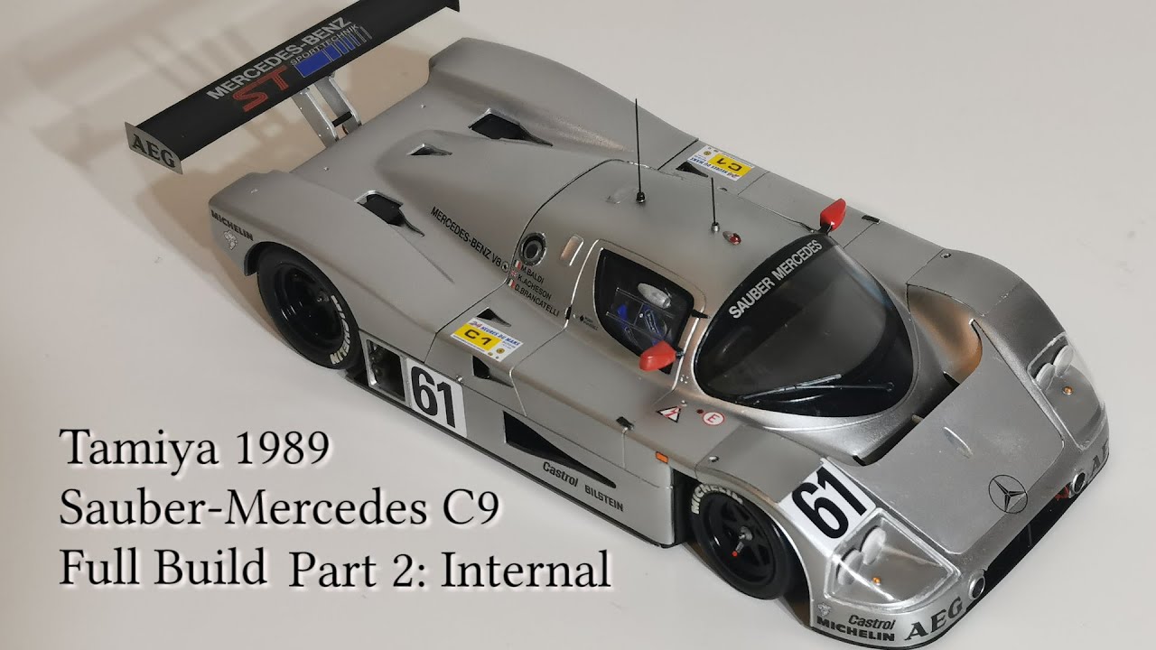 TAMIYA | 1:24 | 1989 Sauber-Mercedes C9 | No. 24359 | Part 2: Internal #scalemodel
