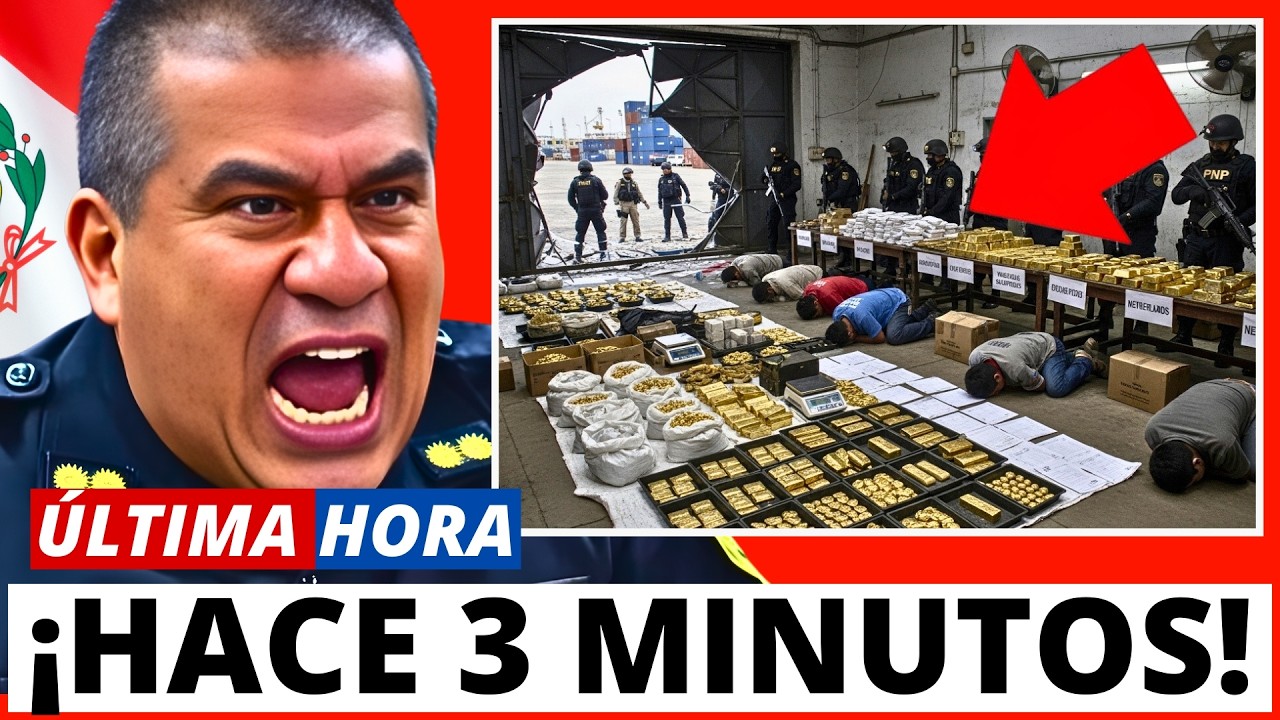 💥 ¡ORO SUCIO RUMBO A EUROPA! LA PNP REVIENTA RED QUE EXPORTABA MILLONES EN METAL ILEGAL 💀🔥
