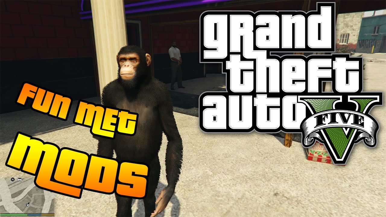 GTA 5 PC MODS - FUNNY MOMENTS