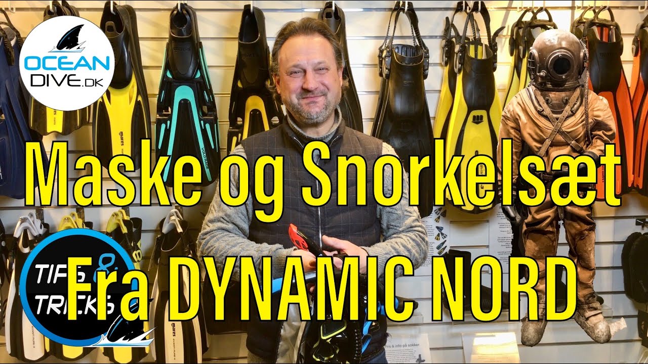 Maske og Snorkelsæt fra DYNAMIC NORD