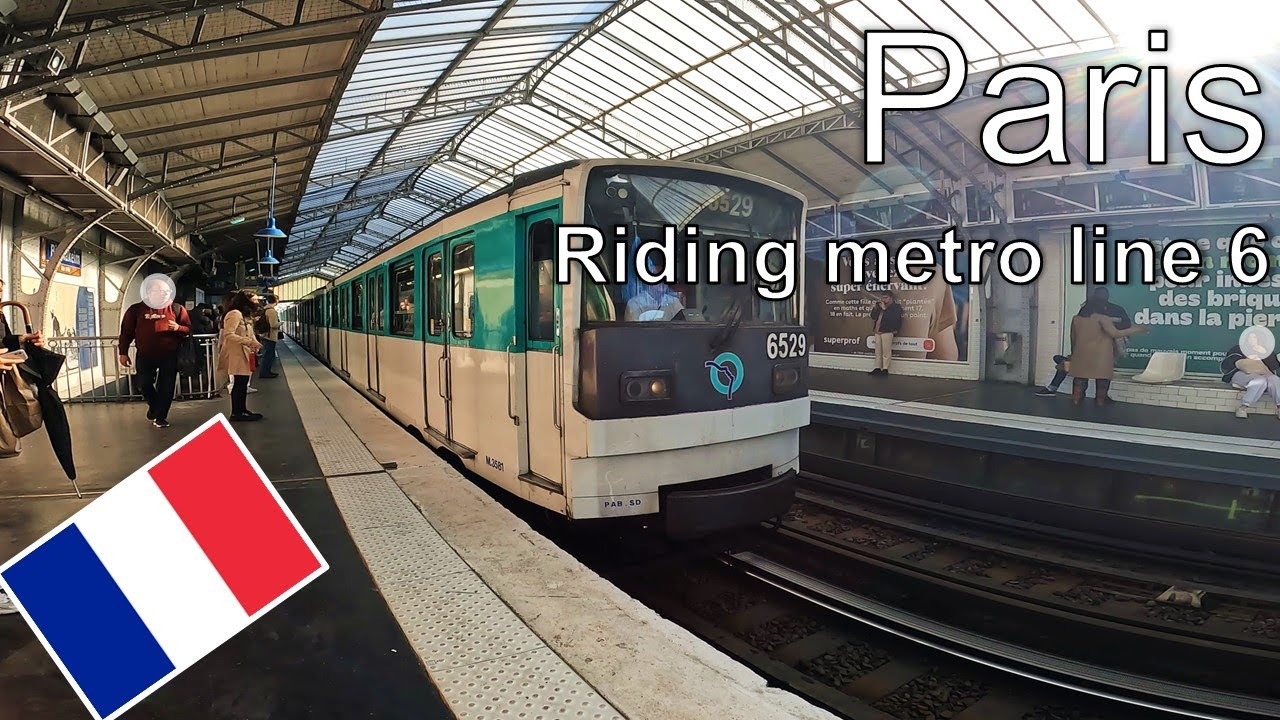 Paris - Riding metro line 6