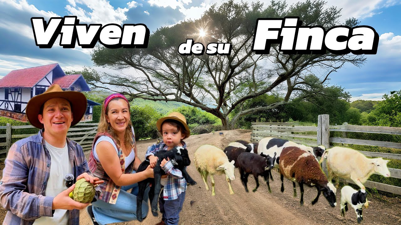 Así es la vida de campo en Ecuador cultivan todo en su finca 