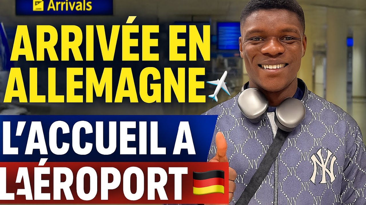 Incroyable accueil de notre candidat à l’aéroport 😱✈️🇩🇪 en Allemagne 