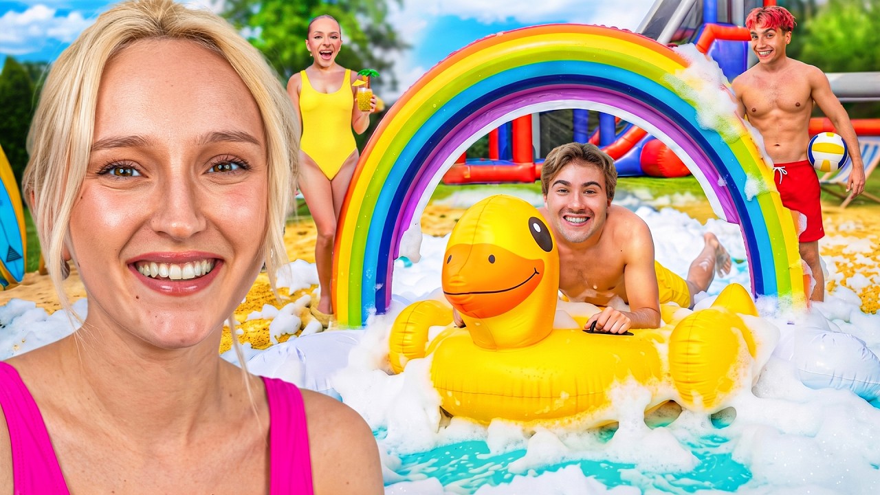 NAJLEPSZY SLIP 'N' SLIDE W DOMU GENZIE 🏖️☀️