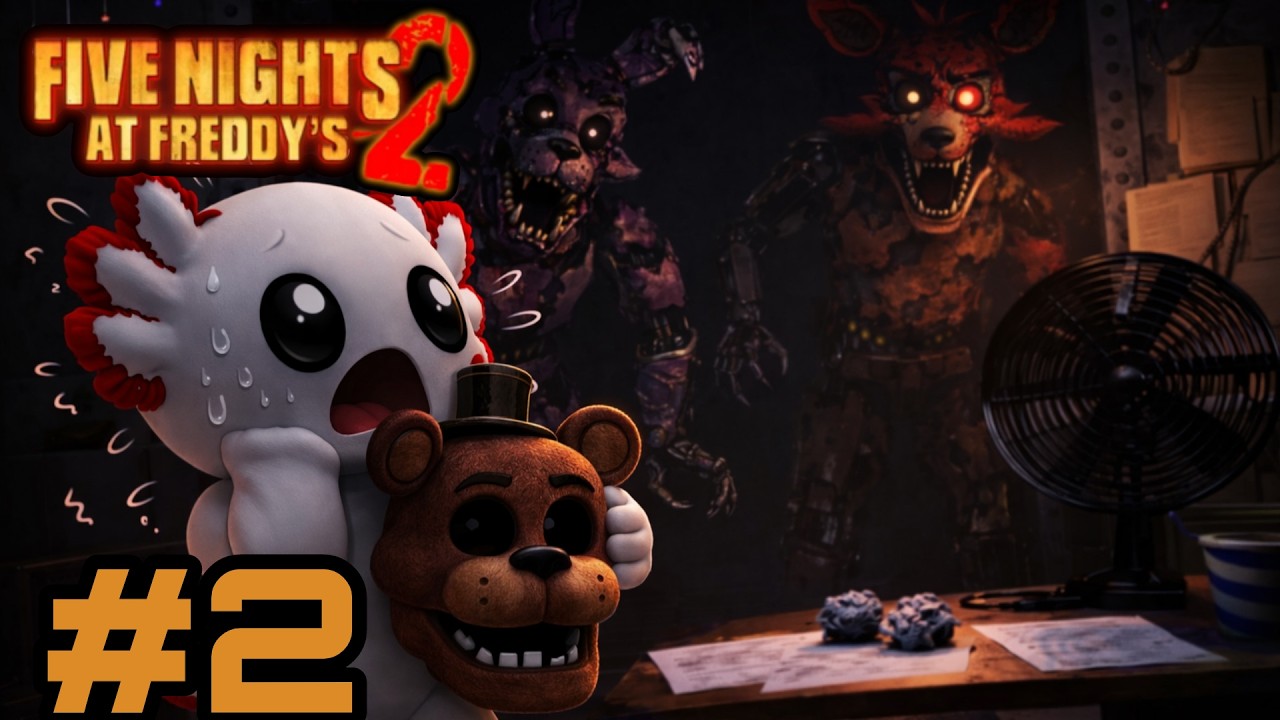THE WITHEREDS ARE TOO FAST, THEY CANNOT BE FOOLED!!!➡️ FNaF 2
