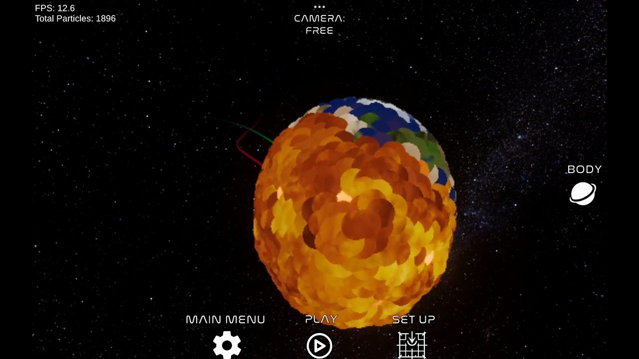 venus collide earth#space#planetsmashsimulater