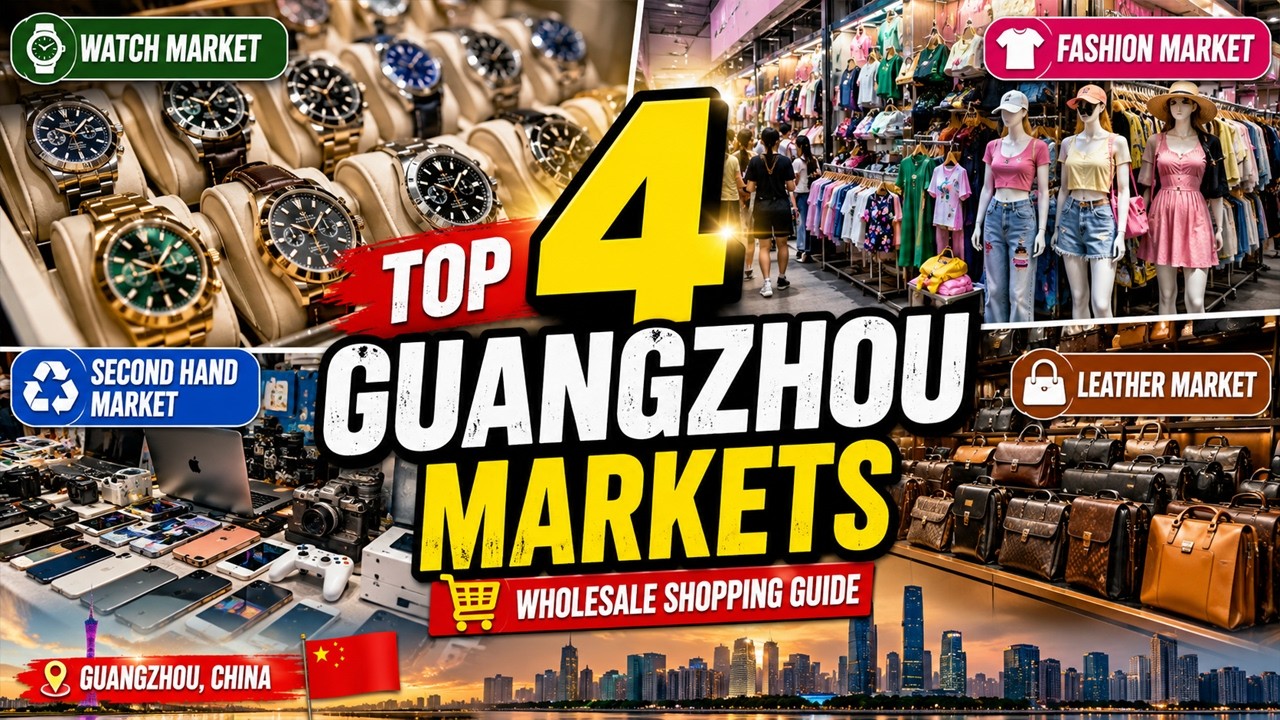 Top 4 Guangzhou Wholesale Markets Every Business Owner Must Know
