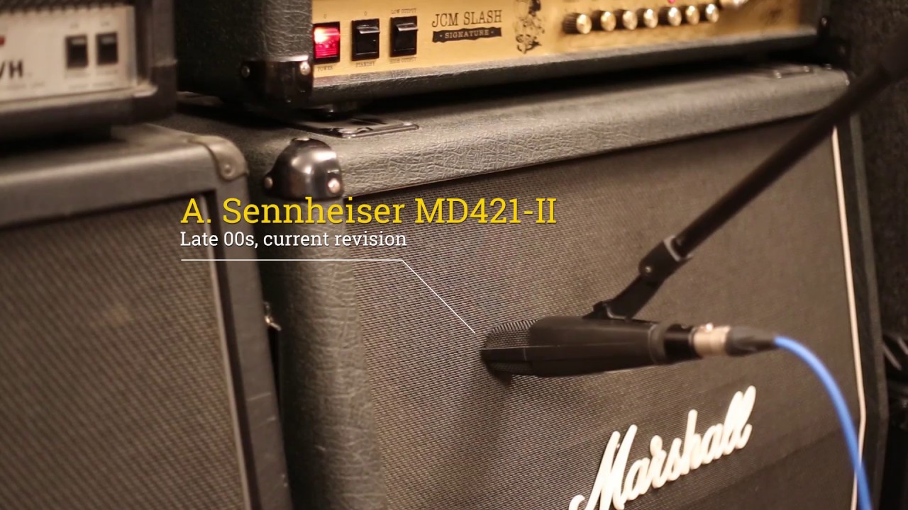 (JCM+1960A) Sennheiser MD421: Modern (II) vs. Vintage (N) A/B Test