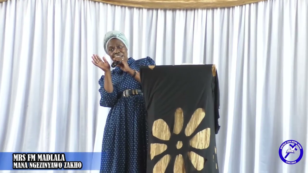 Mrs Fisakuphi Madlala.  Mana Ngezinyawo Zakho