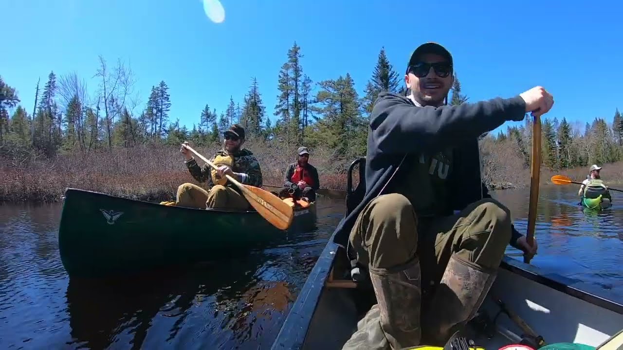 Spring Canoe trip in Nova Scotia (April 2023)