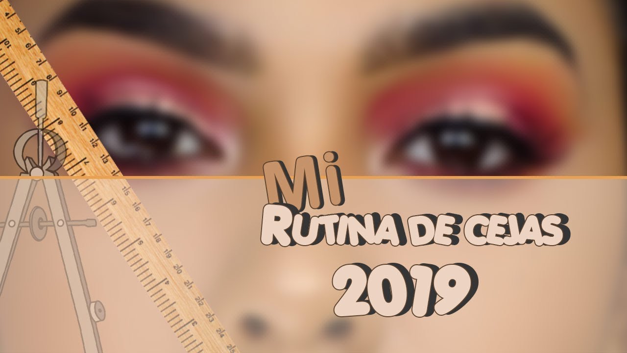 Mi Rutina de Cejas  ACTUALIZADA 2019 * Con Productos Colombianos *