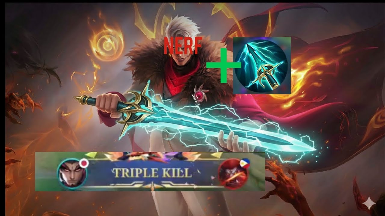 Yuzhong nerf | plus this item💀 surely a dominating gameplay #yuzhonggameplay #mobilelegendsbangbang 