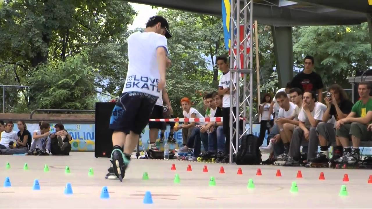 Inline Freestyle Slalom Competition - Inlinegames 2010 Berlin