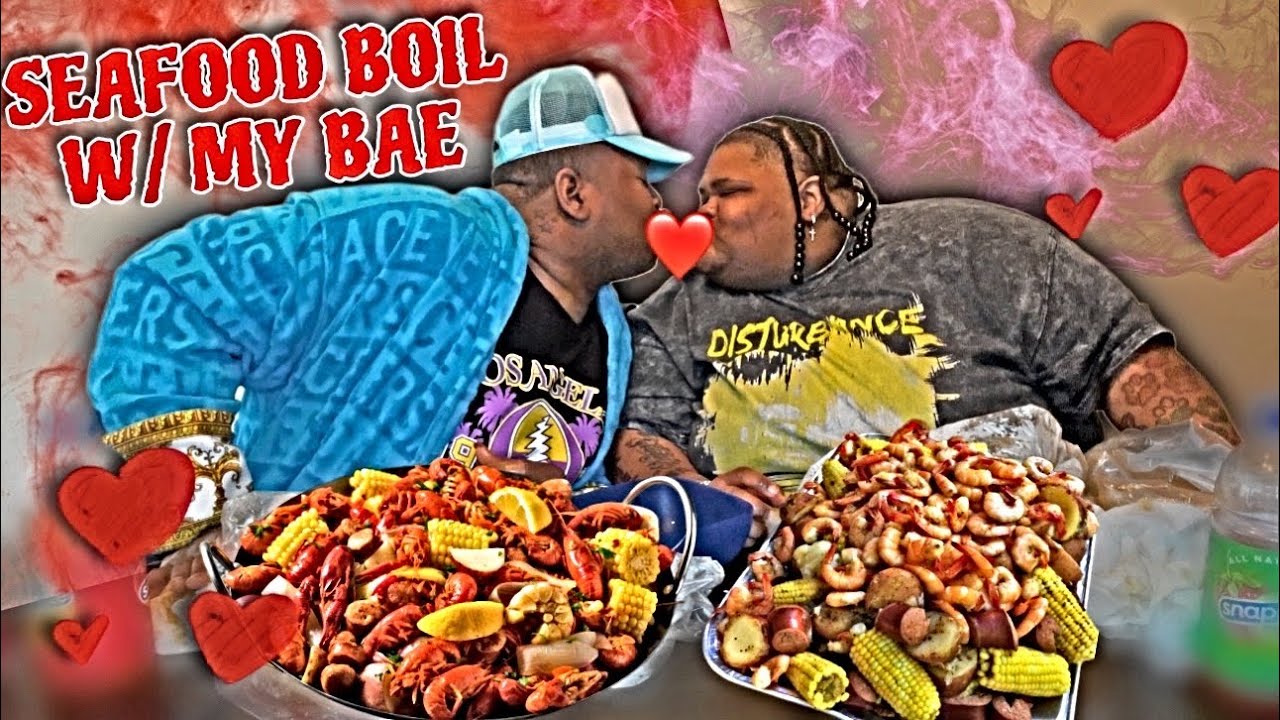 SEA FOOD BOIL W/ MY BAE 😍 @TeronBihh95