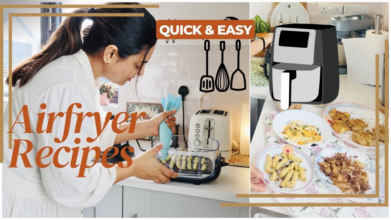 What I Cook in My AIR FRYER? | Beginner - Friendly Air Fryer Healthy Indian Snacks & Dinner Recipes