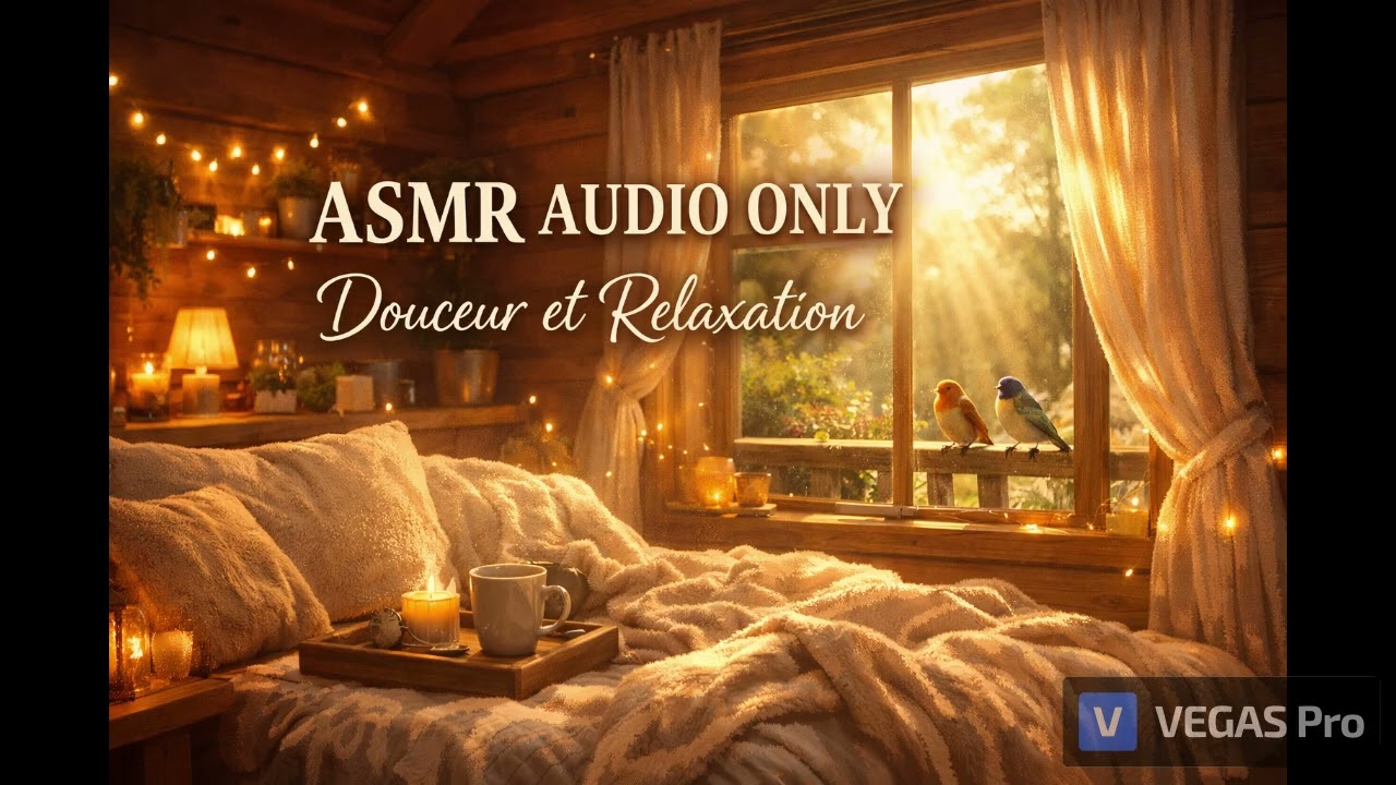 ASMR audio : Je te parle un peu trop, et je te fais quelques triggers pour te relaxer, t'endormir.