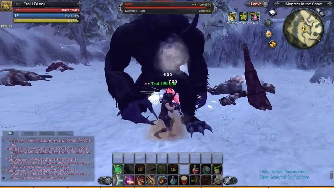 RaiderZ - Defender (Lvl40) vs Viva (Lvl40)