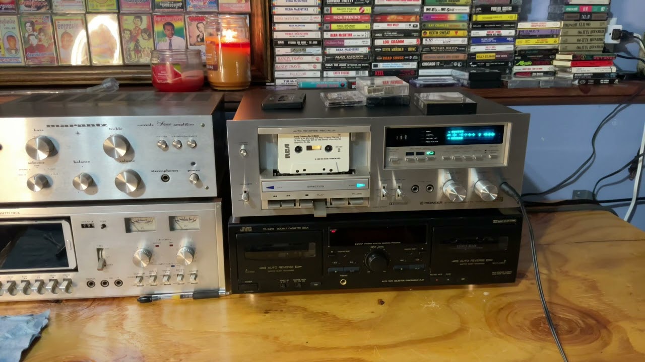 Pioneer CT-F750 run with temporary belts