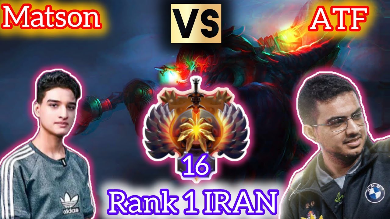 متسون بین ۲۰ نفر برتر اروپا🔥پیک7.40B مقابل عمار☠️گیم پلی رنک یک ایران دوتا۲