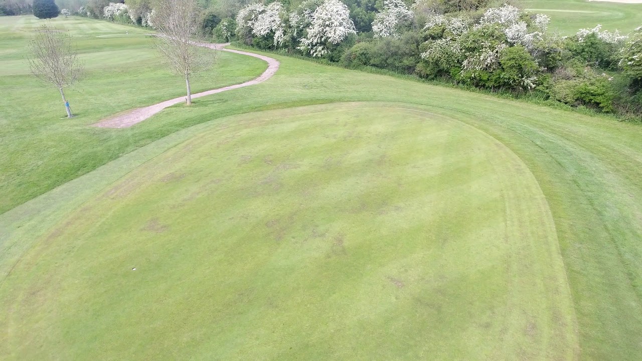 Etchinghill Golf Club Aerial Video 1