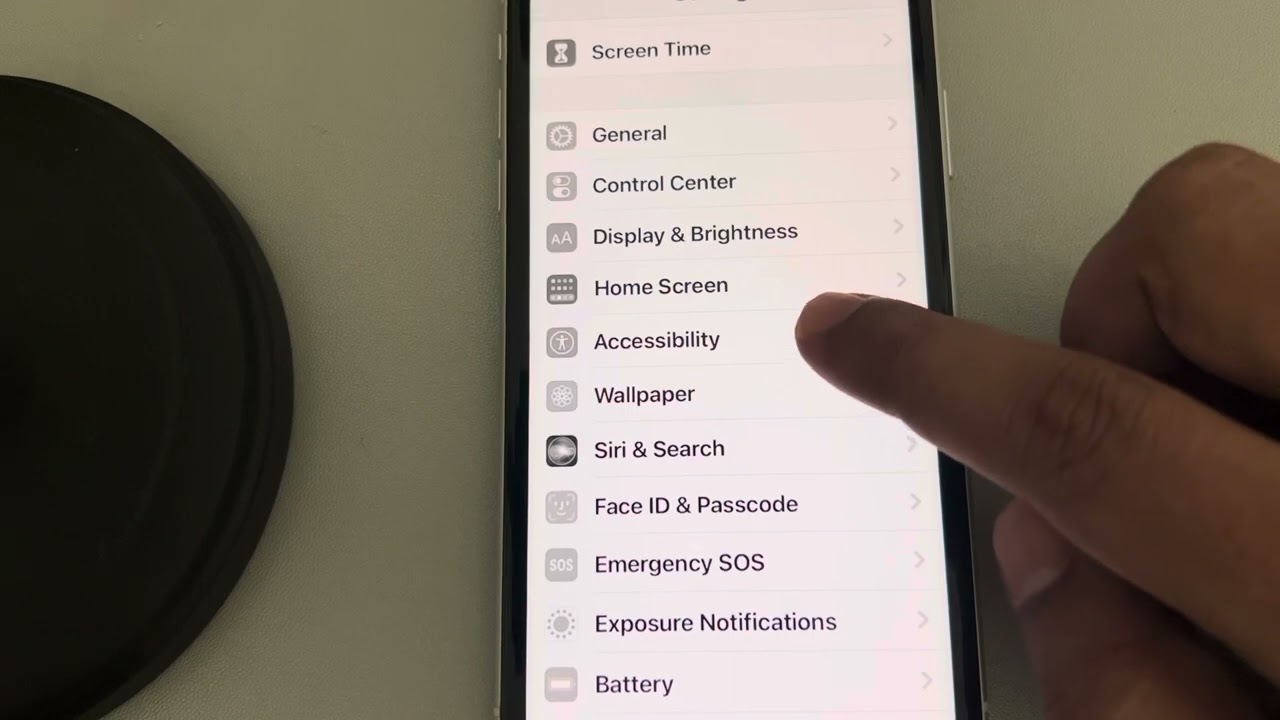 How to turn off color filters in iPhone