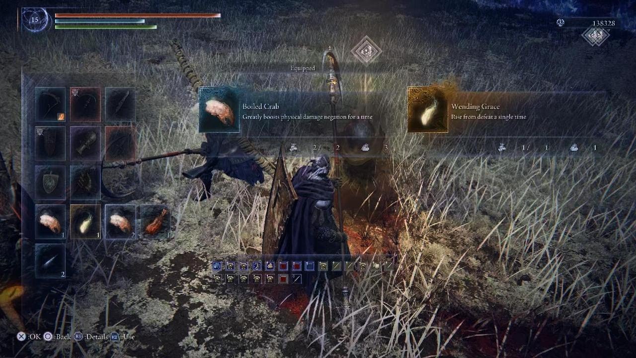Melting Heolstor with double halo scythe, deep of night 4